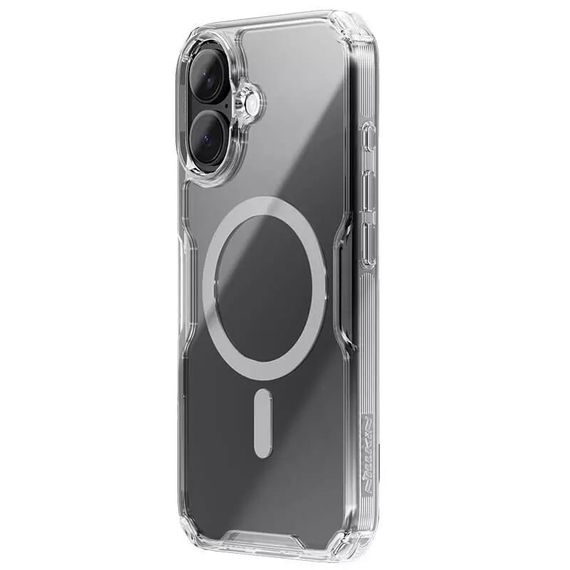 TPU чохол Nillkin Nature Pro Magnetic для Apple iPhone 17 (6.3") Безбарвний (прозорий) | Зображення 2