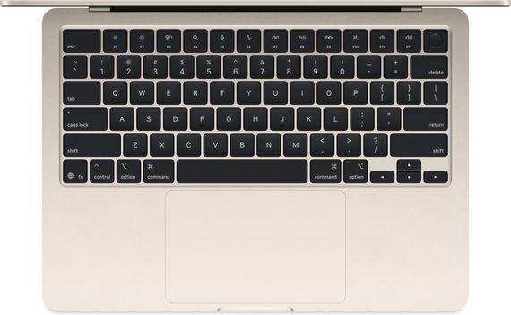 Ноутбук Apple MacBook Air 13,6" 2025 Starlight (MW0Y3) | Зображення 1