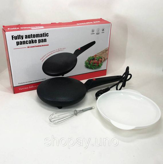 Млинець електричний CREPE MAKER. Колір: чорний SG-17 | Зображення 5