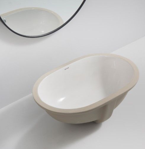 Раковина накладна Mixxus PREMIUM ELLIPSE-1701 з переливом (MP6566) | Зображення 2