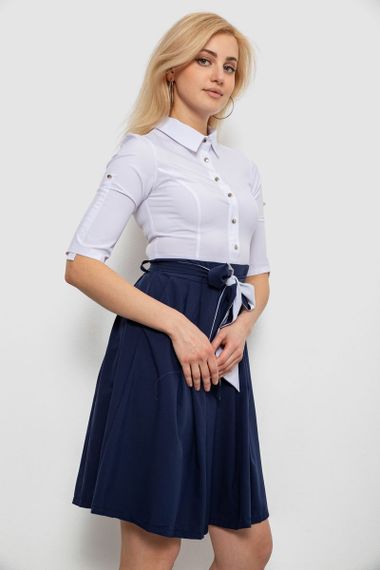 Сукня жіноча софт  -уцінка, колір біло-синій, 230R79-11-U-6 | Зображення 2