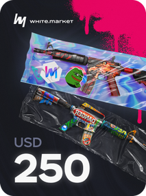 WhiteMarket Top Up Card 250 USD - WhiteMarket Key - GLOBAL