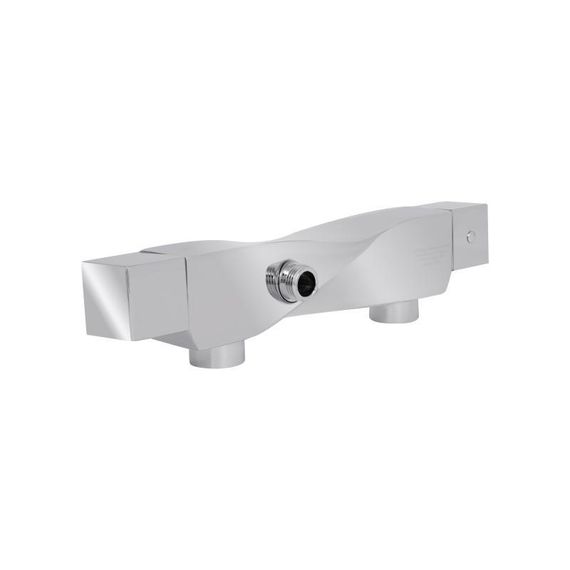 Смеситель для душа Qtap Zkrouceny термостатический QTZKR40T105C Chrome | Зображення 3
