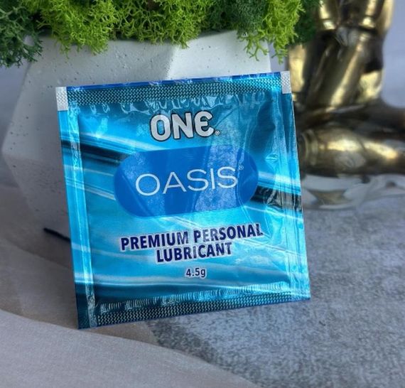 Пробник/Лубрикант ONE Oasis на водній основі, 4,5 мл | Зображення 2