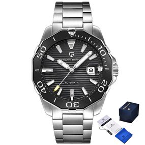 Годинник P2agani Design PD-1617 Silver-Black