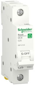 Автоматичний вимикач 1р С25А RESI9 Schneider
