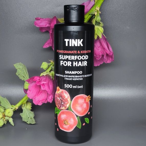 Шампунь для фарбованого волосся Гранат-Кератин Tink 500 мл