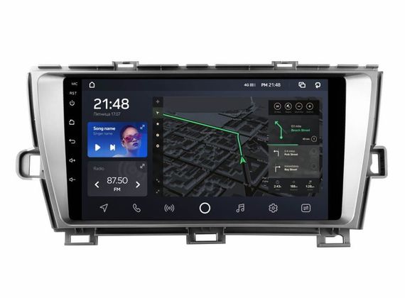 Штатна магнітола AMS T910 6+128 Gb Toyota Prius XW30 2009-2015