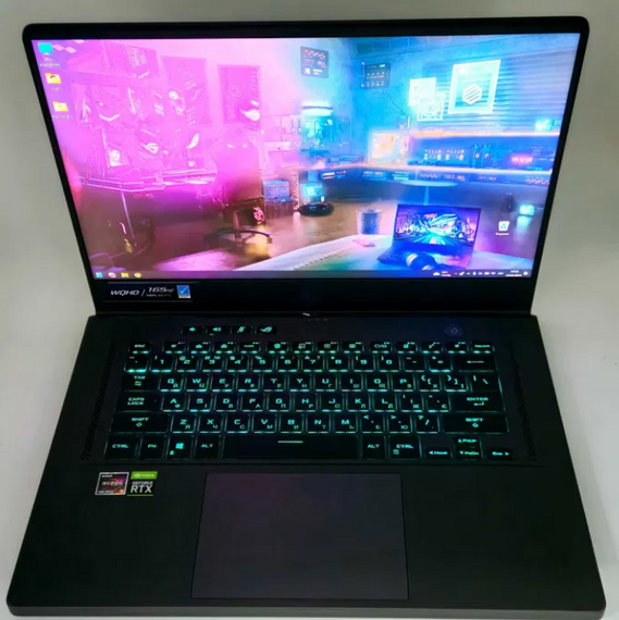 Ноутбук Asus ROG Zephirus G15 15.6"IPS/R9-5900HS/RTX3070/16GB/1TB Б/В | Зображення 1