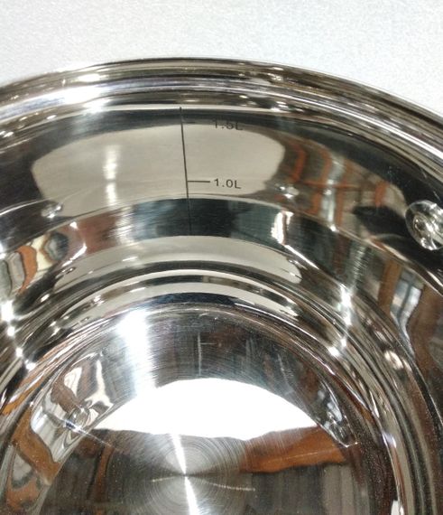 Кастрюля Bohmann BH-1422, 5 л, 22 см, из нержавеющей стали с крышкой, для всех типов плит | Зображення 5