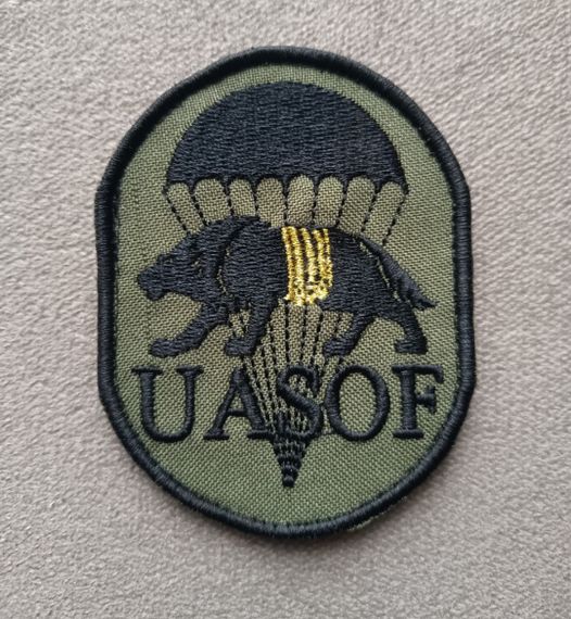 Шеврон ССО UASOF (силы специальных операций) ЗСУ (пиксель)