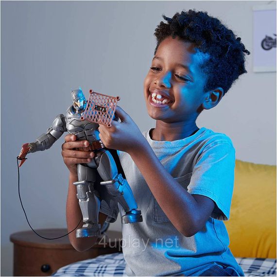 Интерактивная игровая фигурка Бэтмен 30см с аксессуарами, светом и звуками. Batman DC Comics Spin Master | Зображення 6