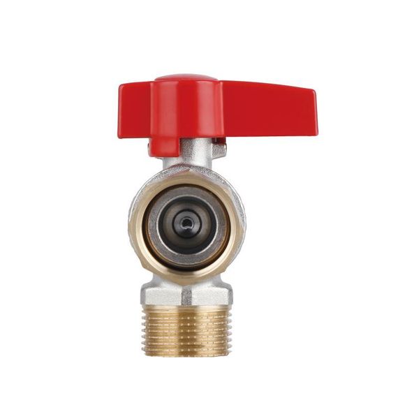 Кран кульовий Thermo Alliance Standart 3/4" ВН кутовий, PN40, з накидною гайкою TAS224W20 | Зображення 5