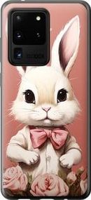 Чохол на Samsung Galaxy S20 Ultra Зайчик із пластику FCh_005617
