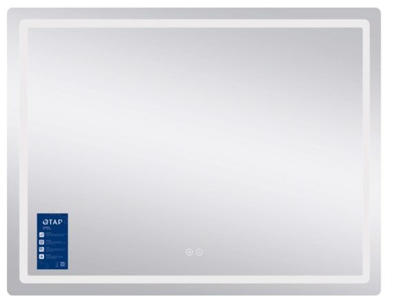 Дзеркало Qtap Mideya (MI2) прямокутне з LED-підсвічуванням Touch QT2078F12080 | Зображення 3