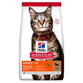 Корм Hill's Science Plan Feline Adult Lamb & Rice сухий з ягнятком та рисом для дорослих кішок 1.5 кг