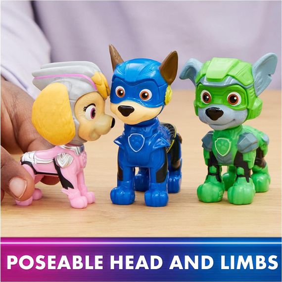 Щенячий Патруль Мегафильм Подарочный набор из 6 фигурок Paw Patrol Mighty Movie Toy Figures Gift Pack | Зображення 6