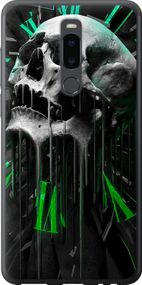 Чехол на Meizu Note 8 Череп-часы "4100u-1610-17620"