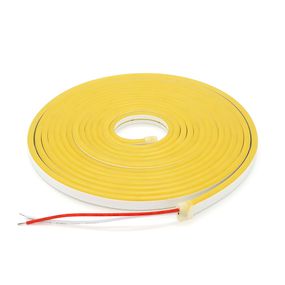 Лента LED в силиконе 3528.12V, 5 метров, IP67, Yellow