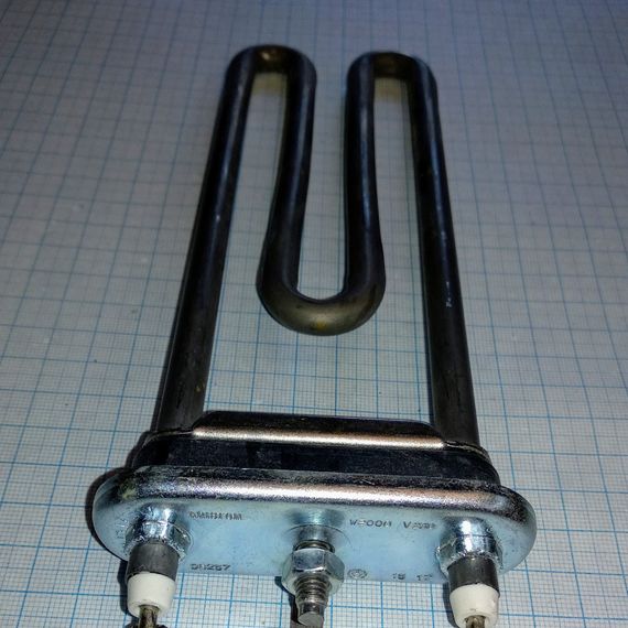 Тэн 2000w L-190 для стиральной машины Indesit (Индезит) без отверстия и без борта. Thermowatt(Италия) | Зображення 4