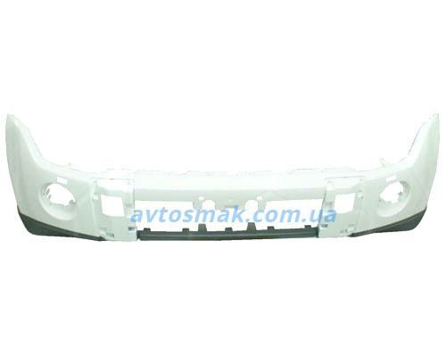 Передний бампер Mitsubishi Pajero Wagon 4 07- с отв. омывателя FP 3738 90 6400B758WB