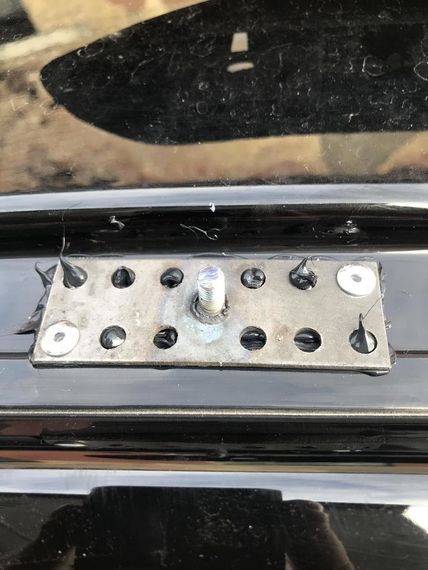 Рейлінги Хром Довга база, металева ніжка для Opel Zafira Life 2019- рр | Зображення 1