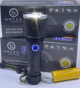 Тактический фонарик  ORTEX GERMAN STYLE CREE XHP90 IP67 USB 10000 LUMENÓW 1 КМ Original
