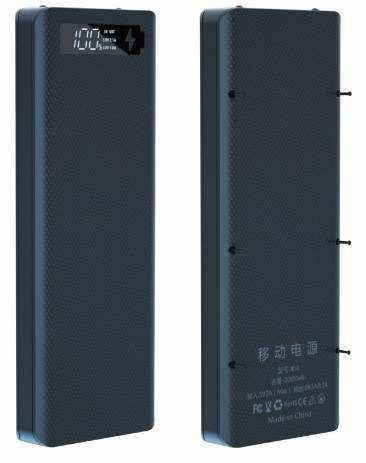 Корпус повербанка для аккумуляторів 18650 PowerBank M10-PD з функцією швидкого заряджання