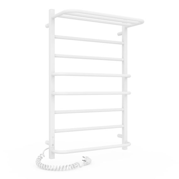 Електрична рушникосушарка Laris Зебра Комфорт ЧФ8 500 х 800 Е з полицею (підкл. зліва) R3