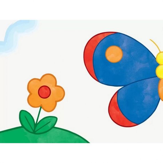 Дитяча книга "Розмальовка для самих маленьких: Дзеркальні розмальовки №1" АРТ 19204 укр | Зображення 3