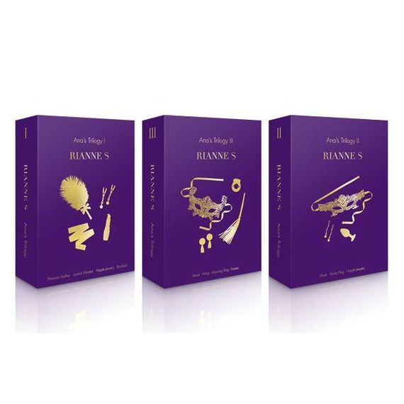 Романтический подарочный набор RIANNE S Ana's Trilogy Set III: эрекционное кольцо, ажурная маска sexstyle | Зображення 9