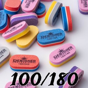 Овальный мини-баф Designer 100/180 (20х40мм)