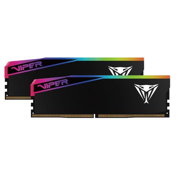Модуль пам'яті для комп'ютера DDR5 32GB (2x16GB) 6000 MHz Viper Elite 5 Ultra RGB Patriot (VEUR532G6028K) | Зображення 1