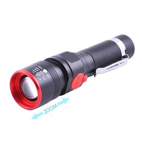 Ліхтарик Police BL-736A/749-T6 ЗУ micro USB, 1x18650, zoom, зажим, Box