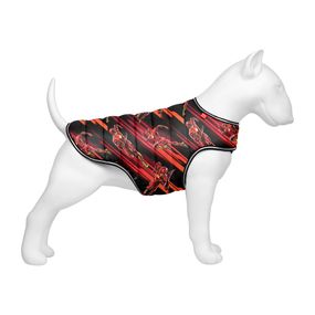 Курточка-накидка для собак WAUDOG Clothes, малюнок "Швидкість Флеша", XXS, А 23 см, B 29-36 см, С 14-20 см