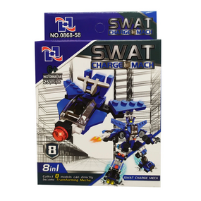 Дитячий конструктор 0868-58 поліцейський транспорт (Вид 8)