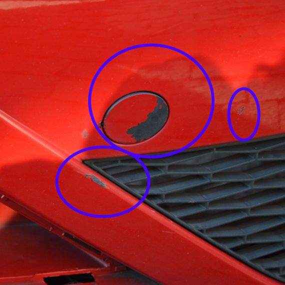 Бампер передній Seat Ibiza IV 2008-2012 Бампер передній Сеат Ібіза 4 6J0807231 | Зображення 6