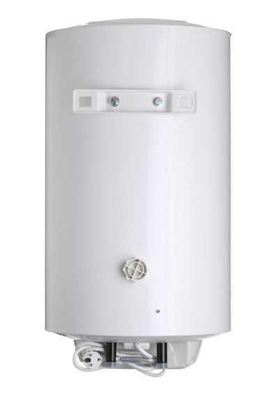 Водонагрівач Midea 50 л, 1500 Вт, "мокрий" ТЕН, вертикальний, циліндричний, білий (D50-15F1(W)) | Зображення 1