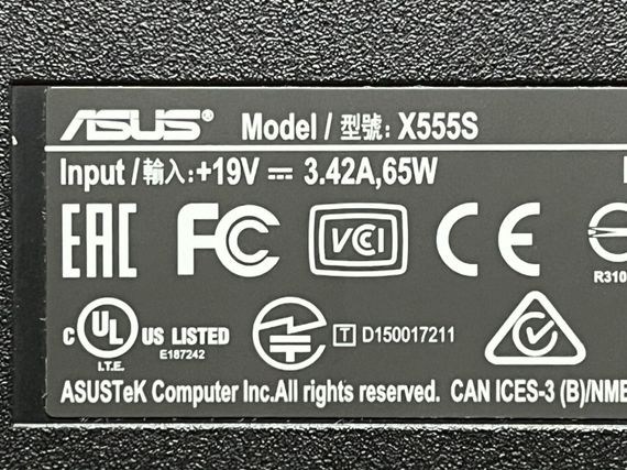 Ноутбук Б-клас Asus X555S / 15.6" (1366x768) TN / Intel Pentium N3700 (4 ядра по 1.6 - 2.4 GHz) / 4 GB DDR3 / 120 GB SSD / nVidia GeForce 920M, 1 GB GDDR3, 64-bit / WebCam б/в | Зображення 8