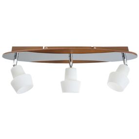 Светильник настенно-потолочный спот поворотный накладной HTL-123/3 CHR