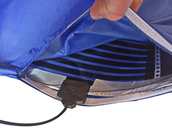 Электроковрик пленочный MHZ ЕК5-220 50смх50 см, синий | Зображення 1