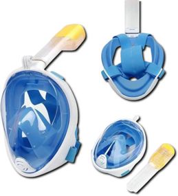 Маска L/XL СИНЯ для підводного плавання Easybreath Tribord (GR- 143_391)