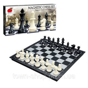 Настольная игра "Магнитные шахматы" 2410-B доска 31,8х31,8 см