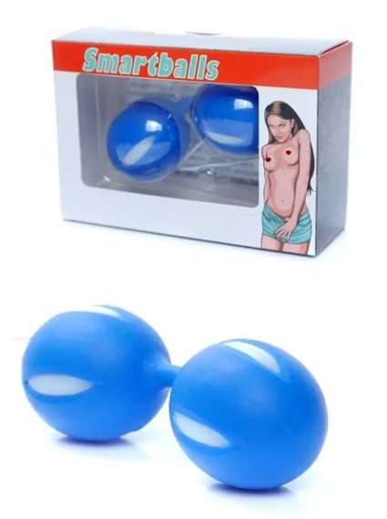 Вагінальні кульки Boss Series - Smartballs Blue, BS6700018 sexstyle