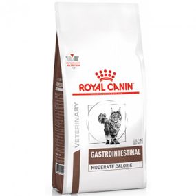 Корм Royal Canin Gastrointestinal Moderate Calorie Feline сухой для взрослых котов с проблемами пищеварения и избыточным весом 0.4 кг