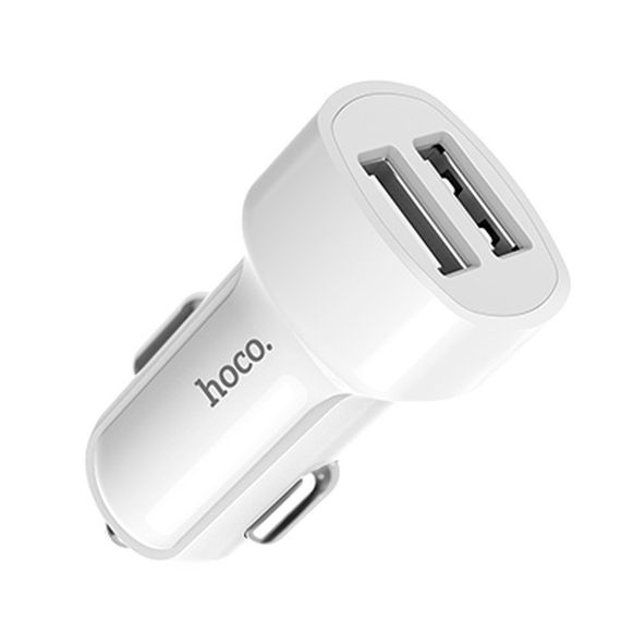 Автомобильное зарядное устройство Hoco Z2A (2USB 2.4A) | Зображення 1