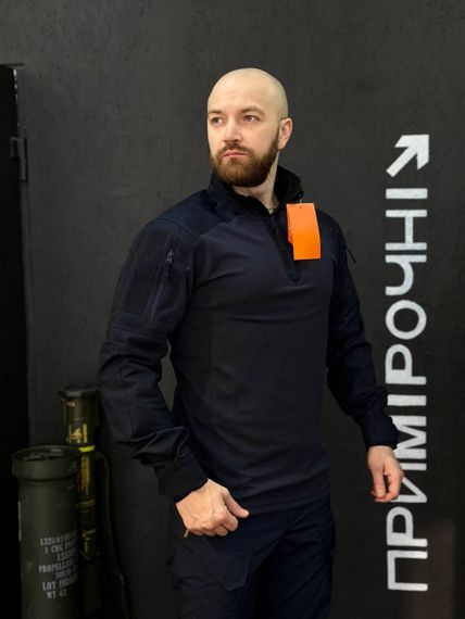 Убакс ДСНС Синій 4.5.0 Покращений Black Under Body Armor Combat Shirt | Зображення 4