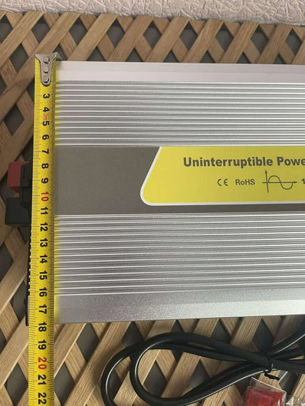Инвертор преобразователь 1000Вт 12V на 220V (чистый синусоид) с функцией зарядки АКБ | Зображення 6