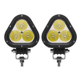 Комплект світлодіодних LED фар JR-35W CREE chip направлене світло трикутна (SPOT+FLOOD) 12/24V
