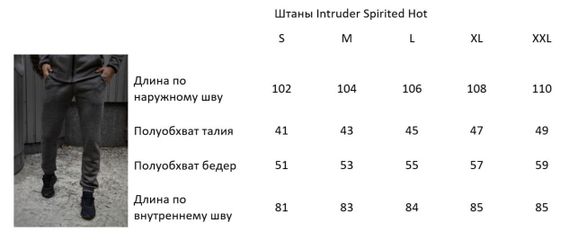 Теплий костюм Intruder 'Spirited Hot' сірий | Зображення 9
